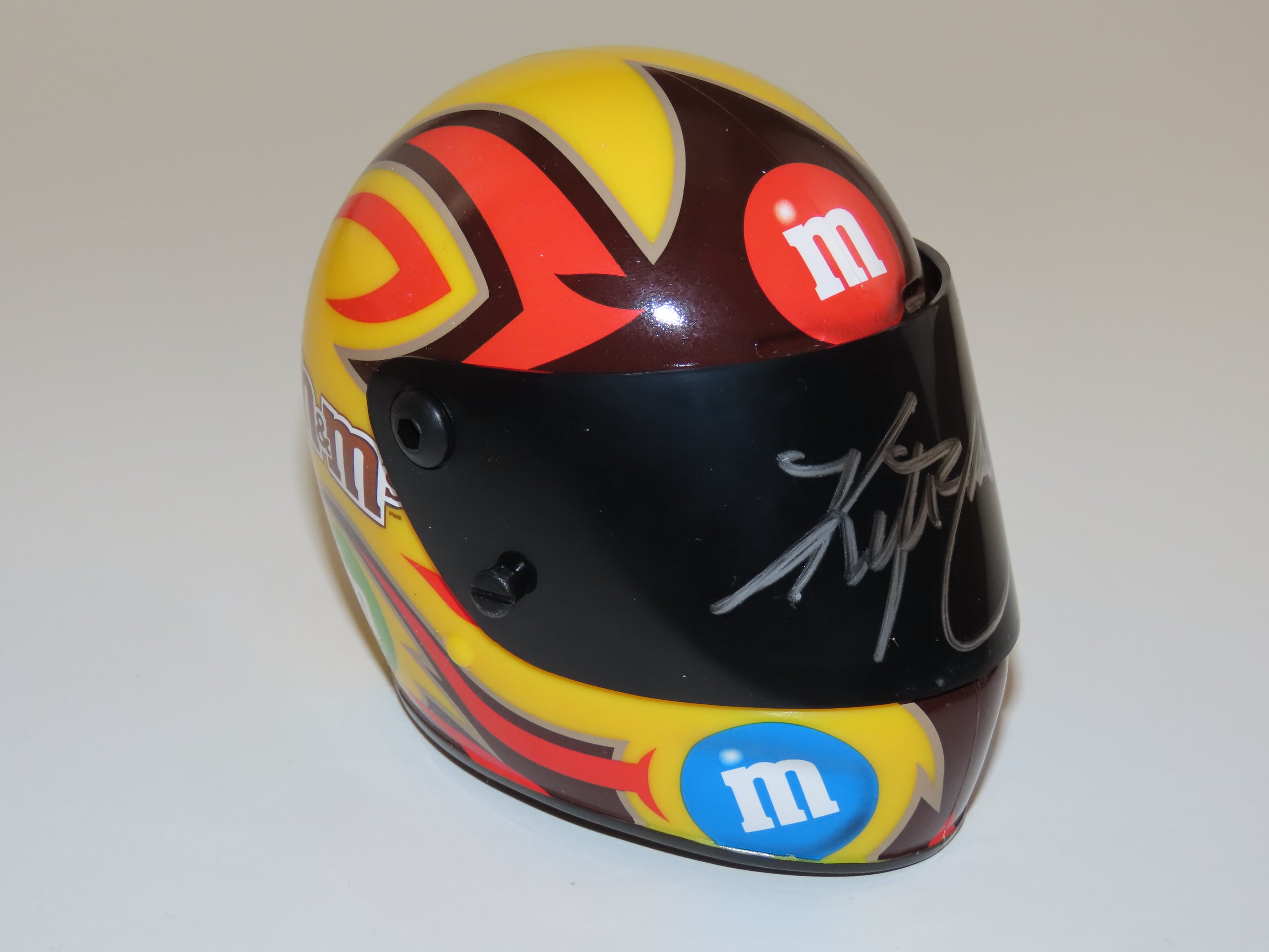 Kyle busch signed helmet sales